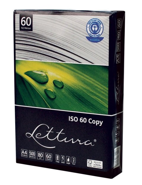 Papier ksero Lettura ekologiczny A4 biały 500k. 80g Papier ksero Lettura ekologiczny A4 biały 500k. 80g
