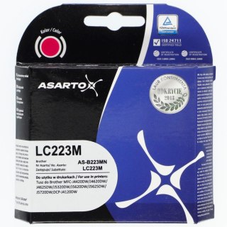 Tusz alternatywny Asarto BROTHER LC223 MAGENTA