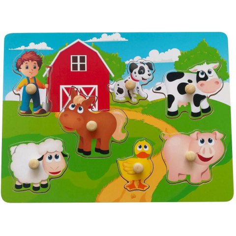 Układanka Anek drewniana farma (SPW83608) Układanka Anek drewniana farma (SPW83608)