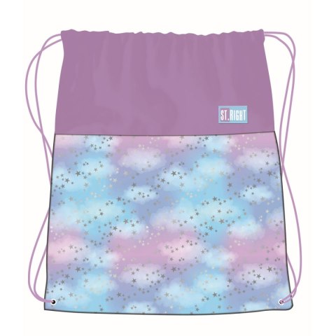 Worek na buty St.Right PASTEL STARS 5903235664137 Worek na buty St.Right PASTEL STARS 5903235664137