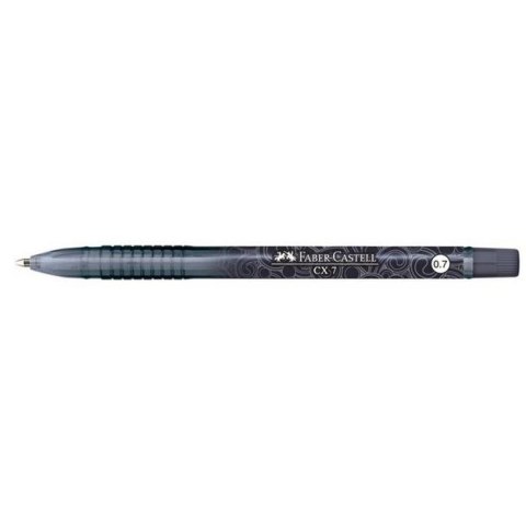 Długopis Faber Castell CX7 czarny czarny 0,7mm (256899 FC) Długopis Faber Castell CX7 czarny czarny 0,7mm (256899 FC)