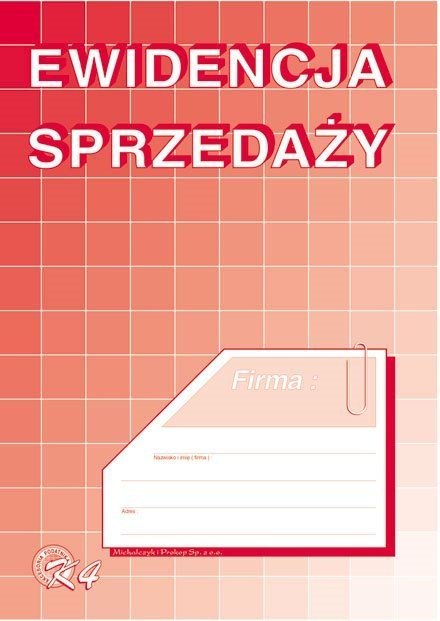 Druk offsetowy Michalczyk i Prokop Ewidencja sprzedaży A5 32k. (K-4) Druk offsetowy Michalczyk i Prokop Ewidencja sprzedaży A5 32k. (K-4)