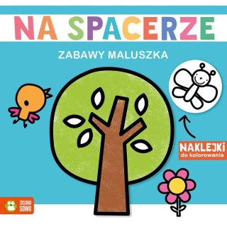 Książeczka edukacyjna Zielona Sowa Zabawy maluszka. Na spacerze