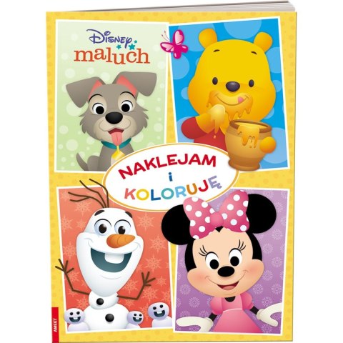 Książka dla dzieci Ameet Disney Maluch. Naklejam i Koloruję Książka dla dzieci Ameet Disney Maluch. Naklejam i Koloruję