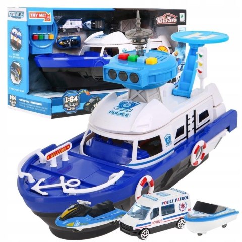 Motorówka Ciuciubabka patrolowa + pojazdy św/dź (101424) Motorówka Ciuciubabka patrolowa + pojazdy św/dź (101424)