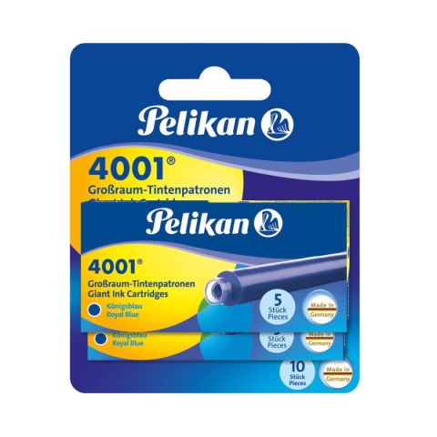 Naboje długie Pelikan GTP/5 niebieski (310748) Naboje długie Pelikan GTP/5 niebieski (310748)