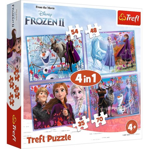 Puzzle Trefl Podróż w nieznane 35, 48, 54, 70 el. (34323) Puzzle Trefl Podróż w nieznane 35, 48, 54, 70 el. (34323)