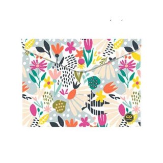 Teczka plastikowa na guzik Sunny Day A4 mix Patio (23591CP)