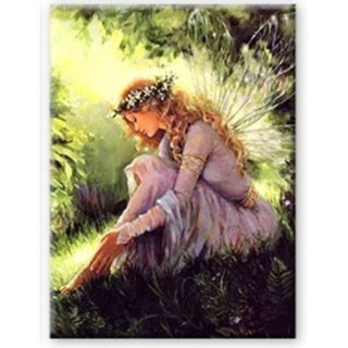 Zestaw kreatywny Norimpex Diamentowa mozaika wróżka leśna 40x30cm (NO-1008644)