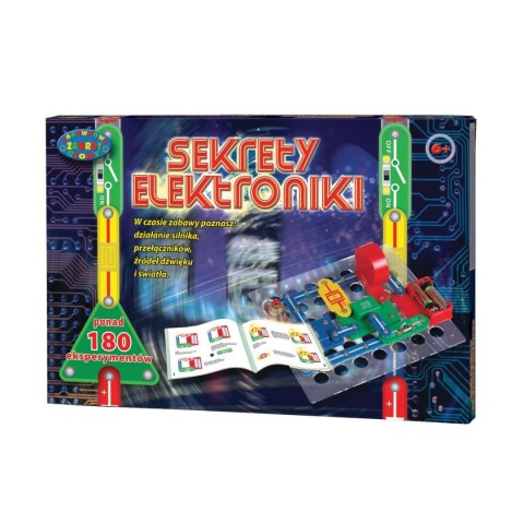 Zestaw kreatywny dla dzieci Dromader Sekrety elektroniki 188 eksperymentów (130-85955) Zestaw kreatywny dla dzieci Dromader Sekrety elektroniki 188 eksperymentów (130-85955)