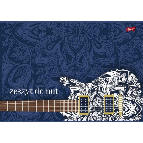Zeszyt do nut St.Majewski A4 16k. 70g pięciolinia Zeszyt do nut St.Majewski A4 16k. 70g pięciolinia