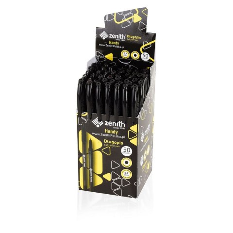 Długopis Zenith Handy czarny 0,7mm Długopis Zenith Handy czarny 0,7mm
