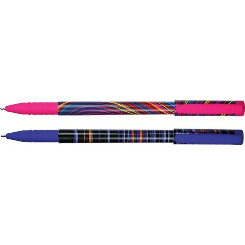 Długopis olejowy Vinson Fashion A22 PASKI niebieski 0,7mm Długopis olejowy Vinson Fashion A22 PASKI niebieski 0,7mm