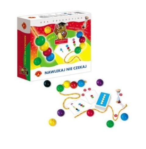 Gra logiczna Alexander nawlekaj nie czekaj mini Domino (5906018004137) Gra logiczna Alexander nawlekaj nie czekaj mini Domino (5906018004137)