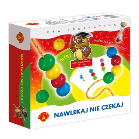 Gra logiczna Alexander nawlekaj nie czekaj mini Domino (5906018004137) Gra logiczna Alexander nawlekaj nie czekaj mini Domino (5906018004137)