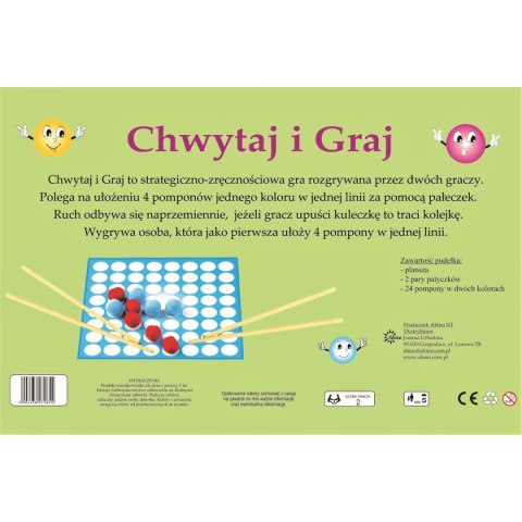 Gra zręcznościowa Abino chwytaj i graj CHWYTAJ I GRAJ Gra zręcznościowa Abino chwytaj i graj CHWYTAJ I GRAJ