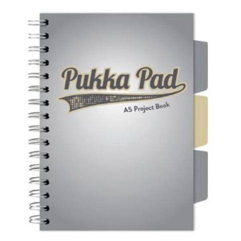 Kołozeszyt (kołobrulion) Pukka Project Book grey design A5 krata szary 5032608031112 A5 100k. 80g krata (3111(GY)) Kołozeszyt (kołobrulion) Pukka Project Book grey design A5 krata szary 5032608031112 A5 100k. 80g krata (3111(GY))