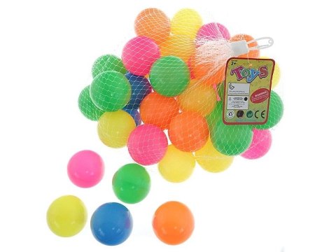 Piłeczka Adar zestaw 50 piłeczek plastikowych do namiotów 6cm (546745) Piłeczka Adar zestaw 50 piłeczek plastikowych do namiotów 6cm (546745)