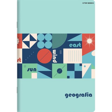 Zeszyt TOP-2000 geografia A5 60k. 70g krata (400169461) Zeszyt TOP-2000 geografia A5 60k. 70g krata (400169461)