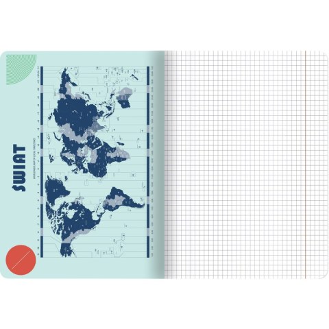 Zeszyt TOP-2000 geografia A5 60k. 70g krata (400169461) Zeszyt TOP-2000 geografia A5 60k. 70g krata (400169461)