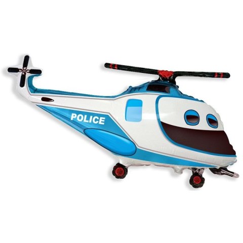 Balon foliowy Godan helikopter policyjny 24cal (B901753) Balon foliowy Godan helikopter policyjny 24cal (B901753)