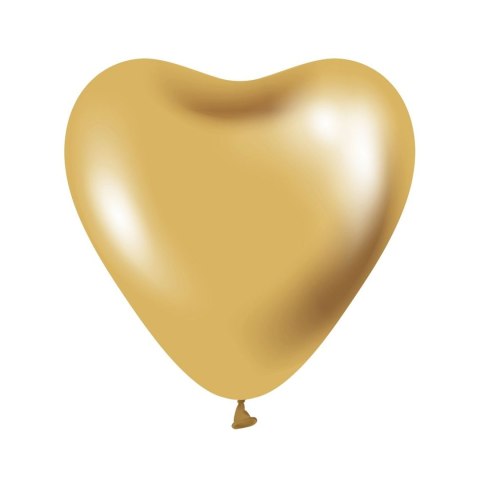 Balon gumowy Godan platynowe złote serce 6 sztuk metalizowany 6 szt złoty 300mm 12cal (CB-S6LZ) Balon gumowy Godan platynowe złote serce 6 sztuk metalizowany 6 szt złoty 300mm 12cal (CB-S6LZ)