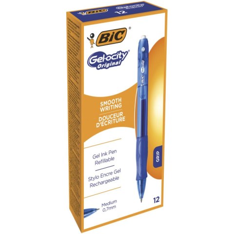 Długopis żelowy Bic Velocity Gel niebieski 0,35mm (829157) Długopis żelowy Bic Velocity Gel niebieski 0,35mm (829157)