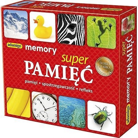 Gra pamięciowa Adamigo super pamięć super pamięć Gra pamięciowa Adamigo super pamięć super pamięć