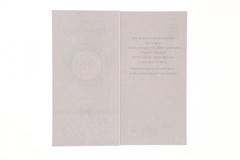 Kartka składana Pol-mak komunia dl DL (lux) Kartka składana Pol-mak komunia dl DL (lux)