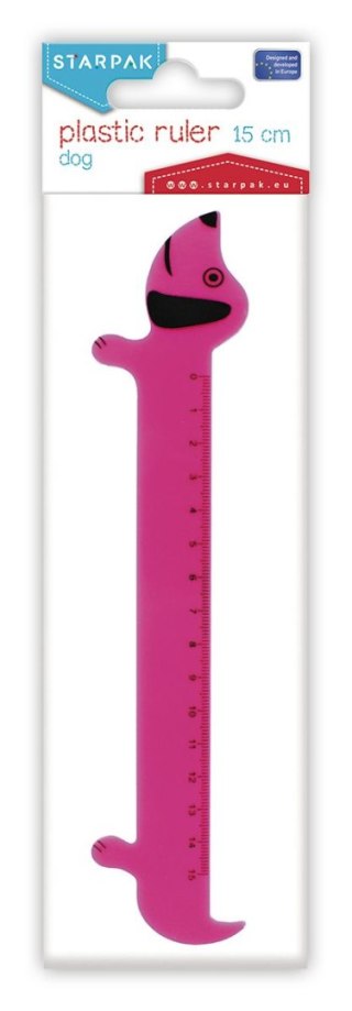 Linijka plastik Starpak 15cm (447745)
