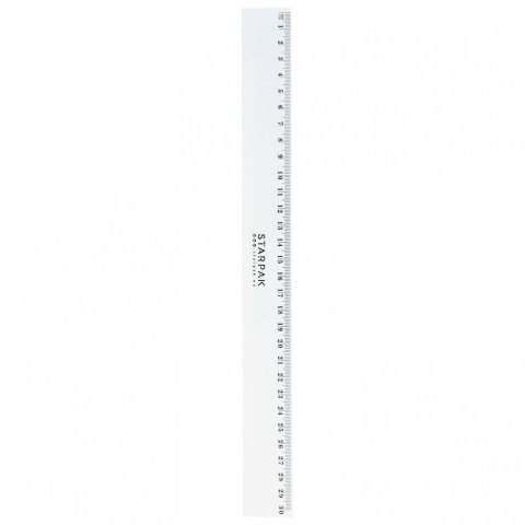 Linijka plastikowa Starpak 30cm (472867)