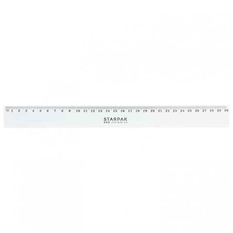 Linijka plastikowa Starpak 30cm (472867)