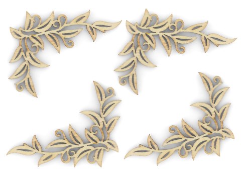 Ozdoba drewniana Galeria Papieru decor (253025) Ozdoba drewniana Galeria Papieru decor (253025)