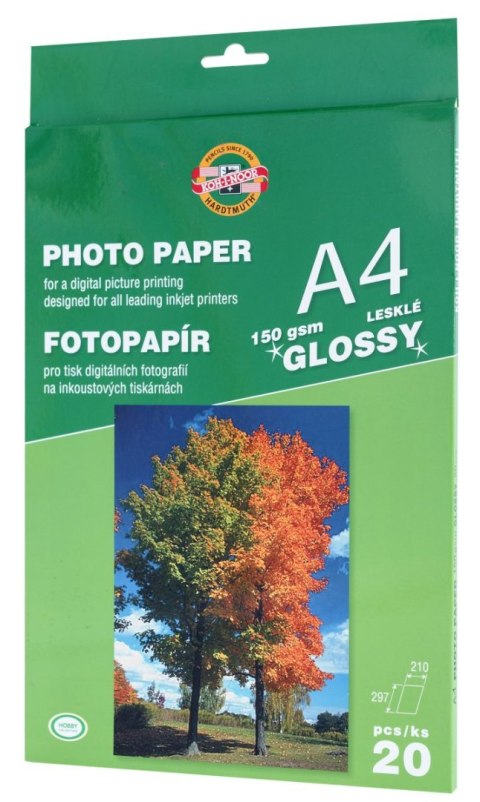 Papier foto Koh-I-Noor Gloss A4 150g Papier foto Koh-I-Noor Gloss A4 150g