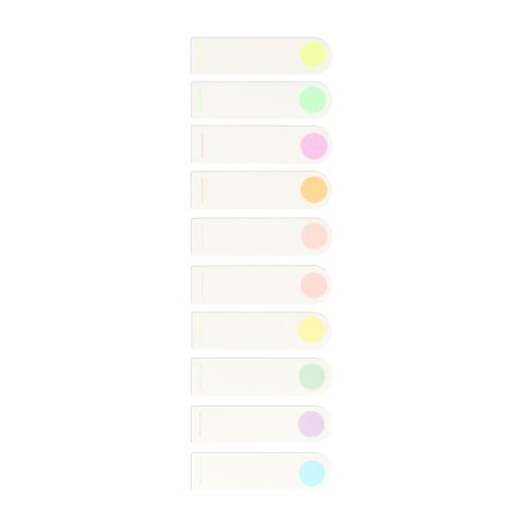 Zakładka indeksująca Strigo łapki 12X44MM 10 KOL 5905658810566 [mm:] 12x44 (SSN038)