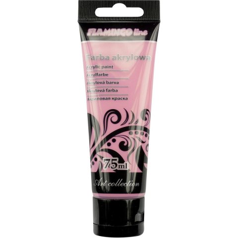 Farba akrylowa Flamingo Line Pastel kolor: różowy 75ml (074) Farba akrylowa Flamingo Line Pastel kolor: różowy 75ml (074)