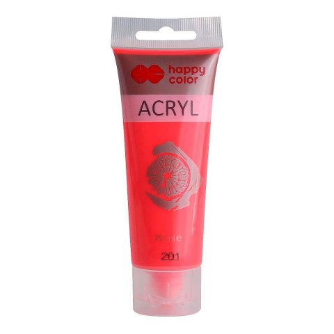 Farba akrylowa Happy Color fluo kolor: czerwona 75ml (HA 7370 0075-201) Farba akrylowa Happy Color fluo kolor: czerwona 75ml (HA 7370 0075-201)