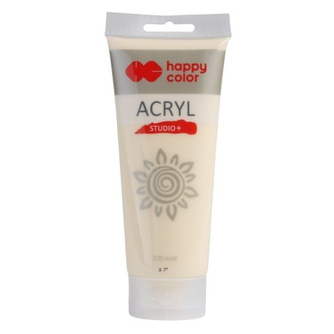 Farba akrylowa Happy Color kolor: kremowy 200ml (HA 7370 0200-17) Farba akrylowa Happy Color kolor: kremowy 200ml (HA 7370 0200-17)