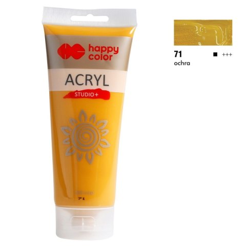 Farba akrylowa Happy Color kolor: ochra brązowa 200ml (HA 7370 0200-71) Farba akrylowa Happy Color kolor: ochra brązowa 200ml (HA 7370 0200-71)