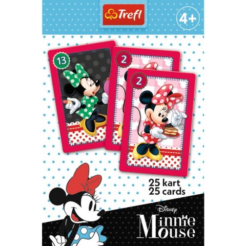 Karty Trefl Disney Piotruś - Minnie 25 sztuk Karty Trefl Disney Piotruś - Minnie 25 sztuk