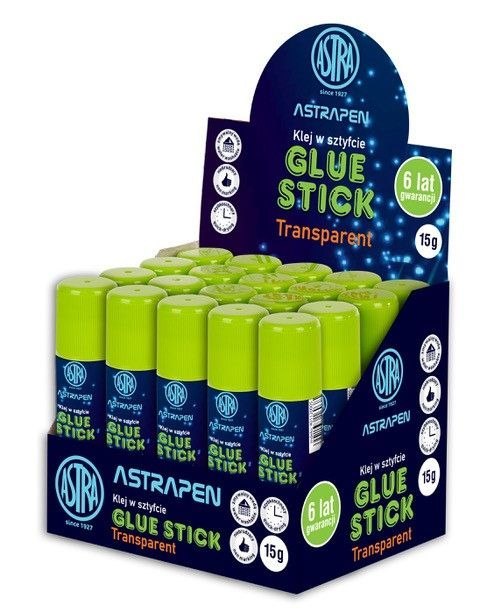 Klej w sztyfcie Astra Transparent 15g (401120005) Klej w sztyfcie Astra Transparent 15g (401120005)