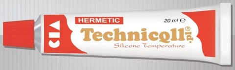 Klej w tubie Technicqll silikon wysokotemperaturowy czerwony 20ml (S-037) Klej w tubie Technicqll silikon wysokotemperaturowy czerwony 20ml (S-037)