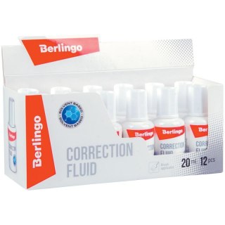 Korektor w płynie (z pędzelkiem) Berlingo 20ml (255110)
