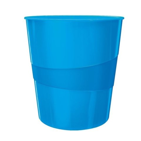 Kosz na śmieci Leitz WOW kolor: niebieski 15L (52781036) Kosz na śmieci Leitz WOW kolor: niebieski 15L (52781036)