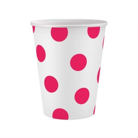 Kubek jednorazowy Godan Groszki magneta 6szt. 250ml (PW-KPGM) Kubek jednorazowy Godan Groszki magneta 6szt. 250ml (PW-KPGM)