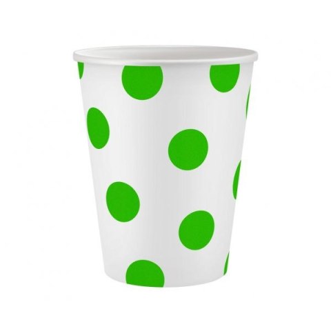 Kubek jednorazowy Godan Groszki pistacjowe 6szt. 250ml (PW-KPGP) Kubek jednorazowy Godan Groszki pistacjowe 6szt. 250ml (PW-KPGP)