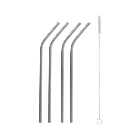 Słomka Godan Metalowe srebrne 4 szt (RM-SZS4) Słomka Godan Metalowe srebrne 4 szt (RM-SZS4)