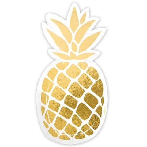 Talerz jednorazowy Amscan ananas śr. 180mm 6 szt (9903308) Talerz jednorazowy Amscan ananas śr. 180mm 6 szt (9903308)