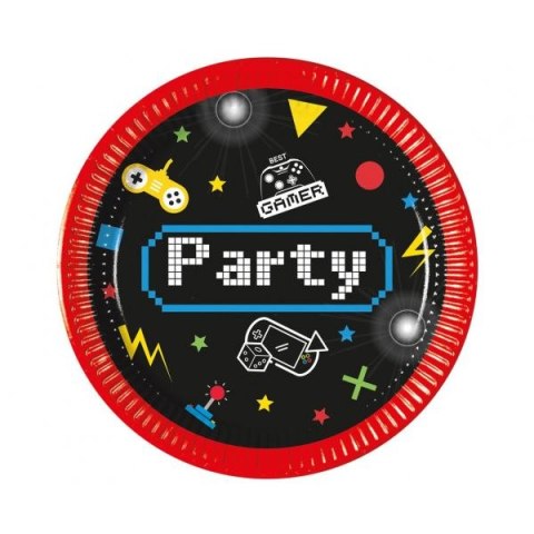Talerz jednorazowy Godan Game Party śr. 200mm 8 szt (93770) Talerz jednorazowy Godan Game Party śr. 200mm 8 szt (93770)