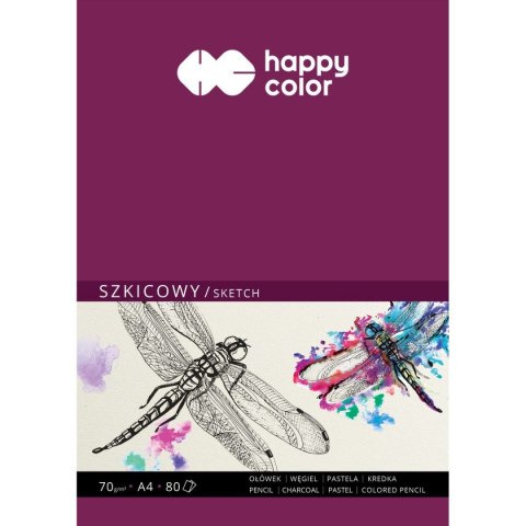 Blok artystyczny Happy Color (HA 3807 1520-W80) Blok artystyczny Happy Color (HA 3807 1520-W80)